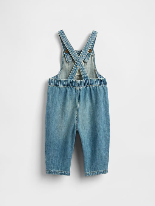 Gap Baby Denim Overalls — photo 3
