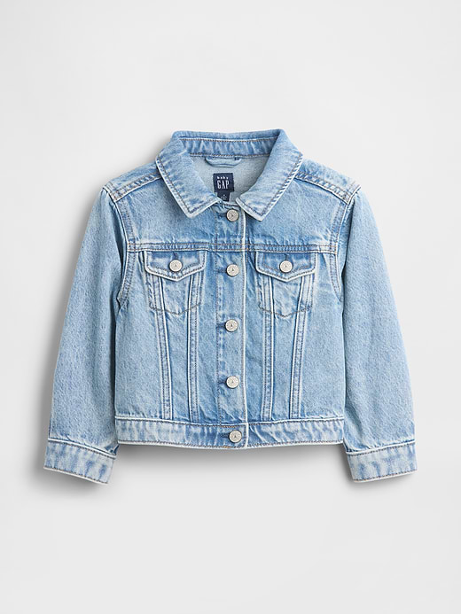 Gap Baby & Toddler Heart Denim Jacket — photo 1