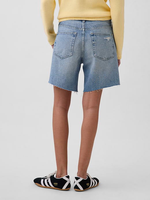 Gap 8" Mid Rise UltraSoft Loose Bermuda Shorts — photo 5
