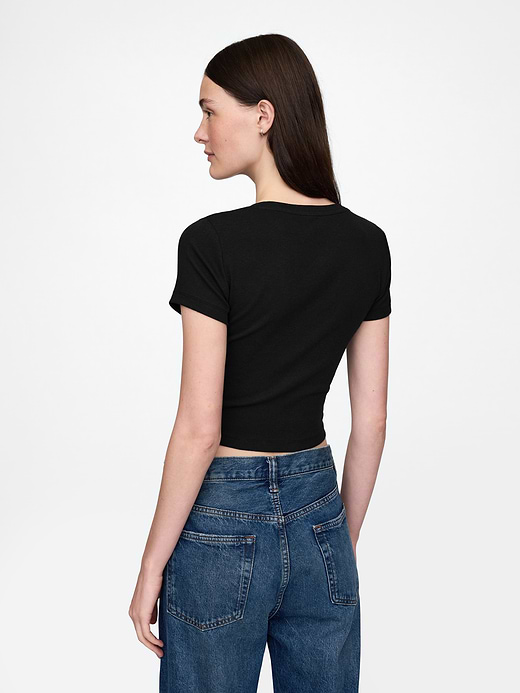 Gap Modern Crop T-Shirt — photo 4
