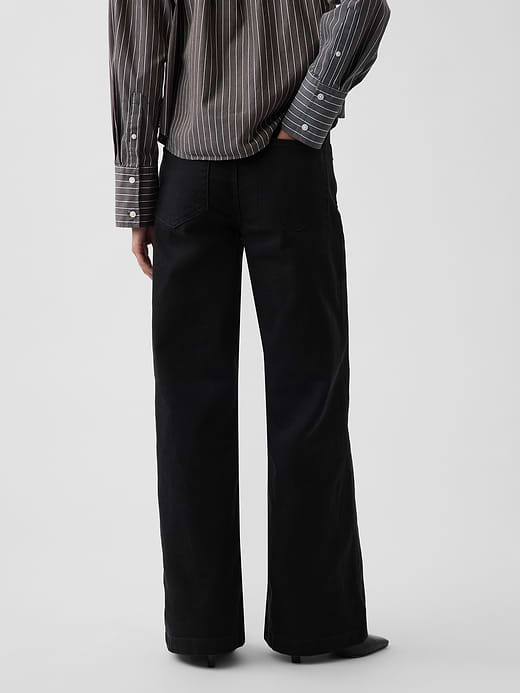 Gap High Rise Stride Wide-Leg Jeans — photo 5