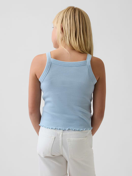 Gap Kids Rib Square-Neck Tank Top — photo 4
