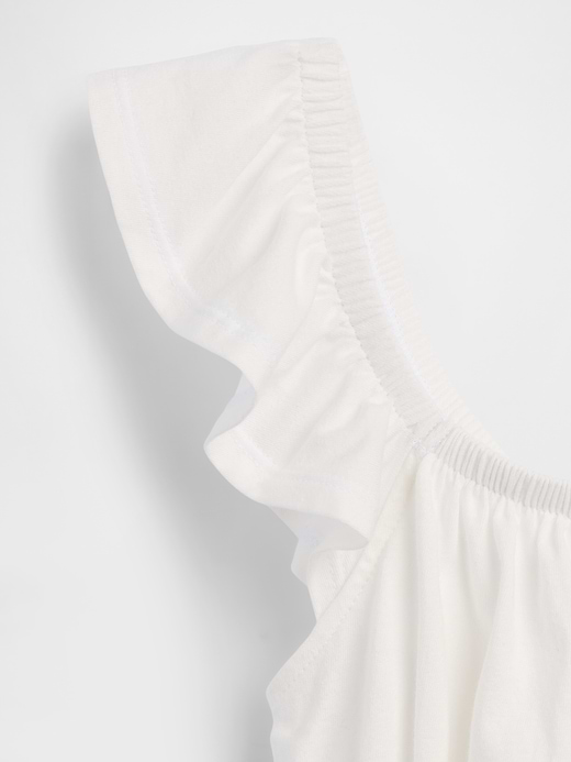 Gap Kids Flutter-Sleeve Smocked Peplum Top — photo 5