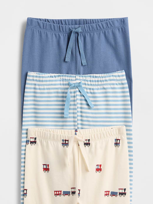 Gap Baby First Favorites Organic Cotton Pull-On Pants (3-Pack) — photo 5