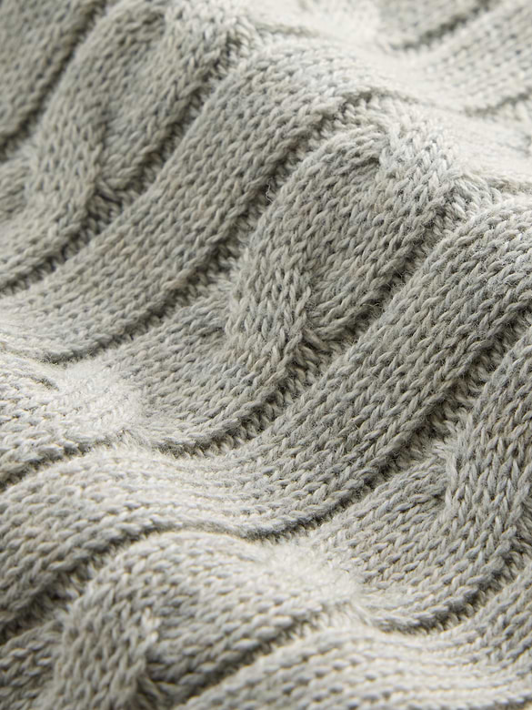 Gap Kids 100% Cotton Cable-Knit Sweater Zip Hoodie — photo 6