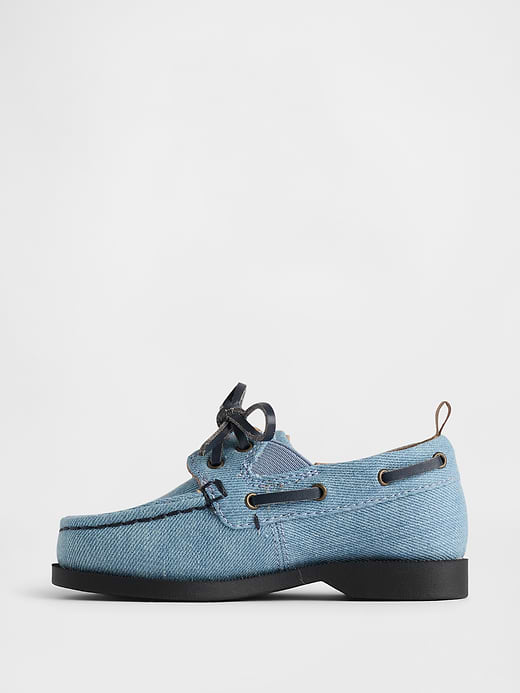 Gap Toddler Denim Boat Shoes — photo 6