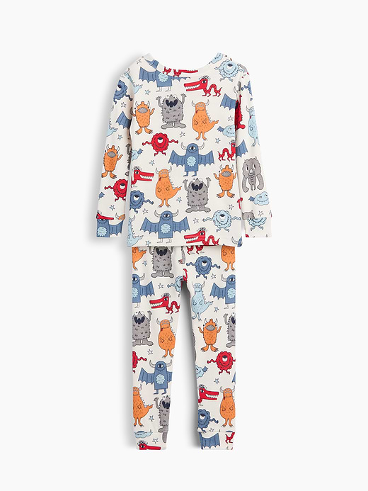 Gap Kids & Baby Organic Brushed Cotton Glow-In-The-Dark Skeleton PJ Set — photo 3