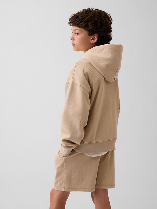 Gap Kids VintageSoft Relaxed Zip Hoodie — photo 4