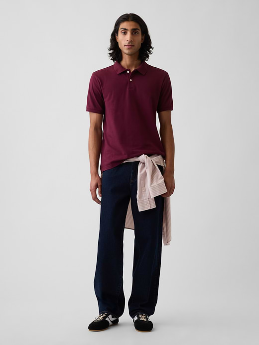 Gap Pique Polo Shirt — photo 3
