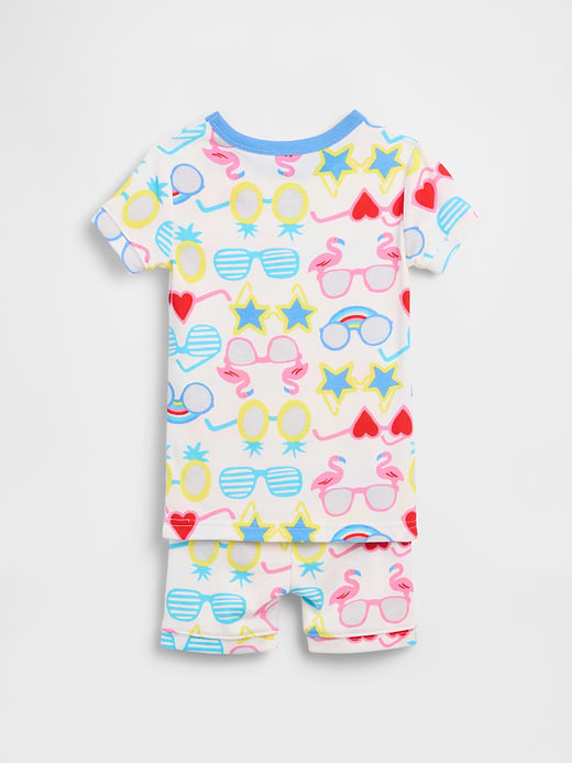 Gap Baby & Toddler Organic Brushed Cotton Seashell PJ Short Set — photo 7
