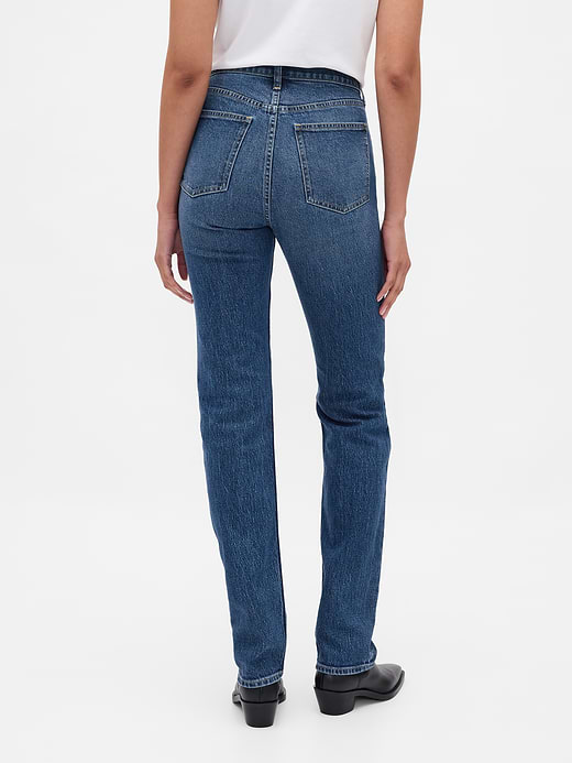 Gap High Rise ’90s Slim Straight Jeans — photo 5