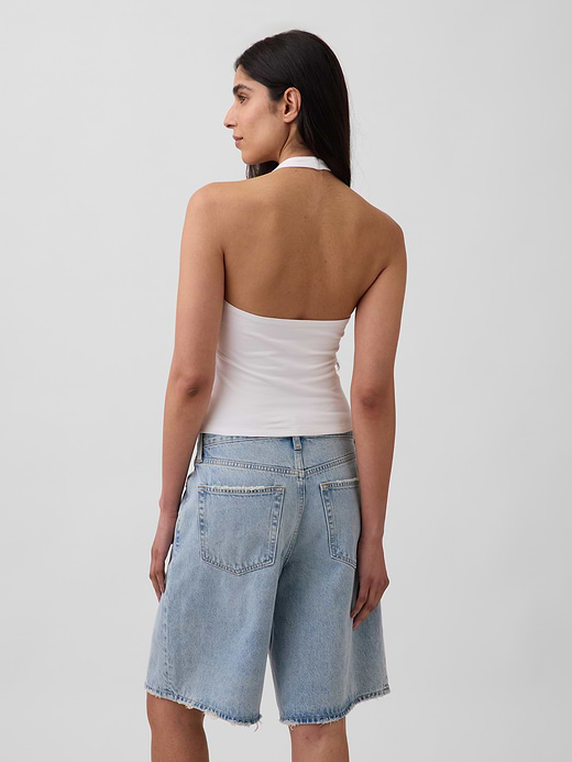 Gap CloseKnit Halter Crop Top — photo 3