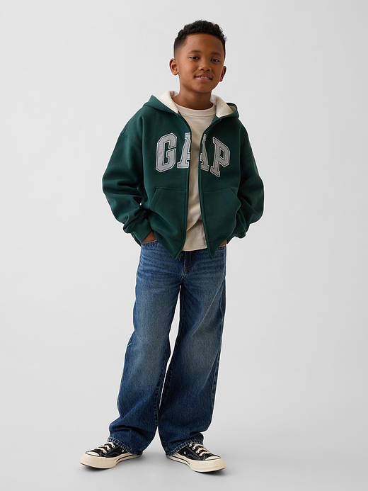 Gap Kids VintageSoft Gap Logo Hoodie — photo 5