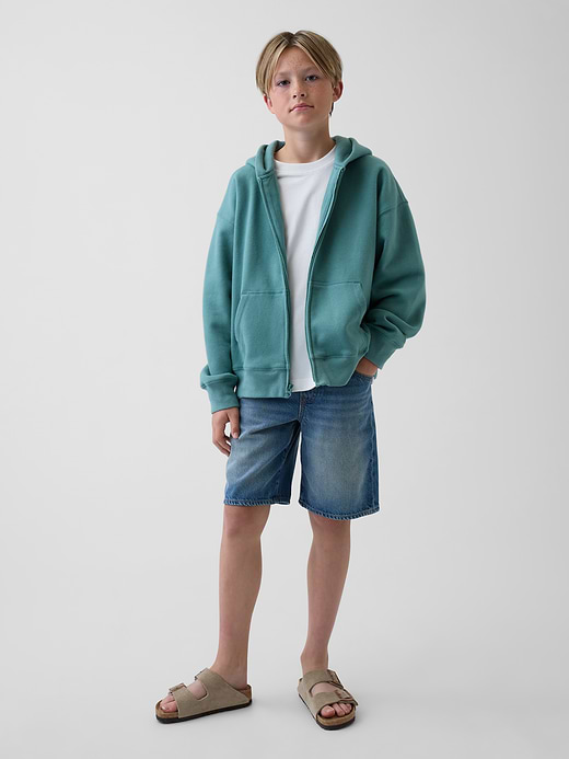 Gap Kids VintageSoft Relaxed Zip Hoodie — photo 5