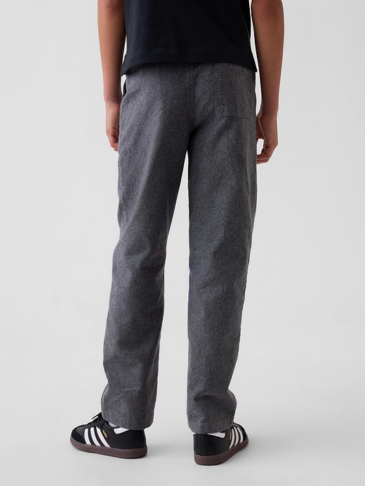Gap Kids Linen-Cotton Relaxed Easy Pants — photo 5