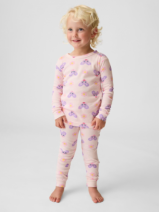 Gap Baby & Toddler  Sesame Street Organic Brushed Cotton PJ Set — photo 1