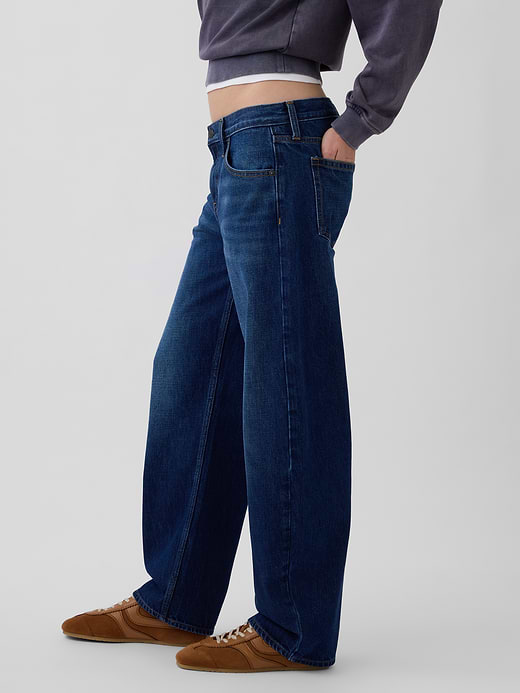 Gap Low Rise Barrel Jeans — photo 4