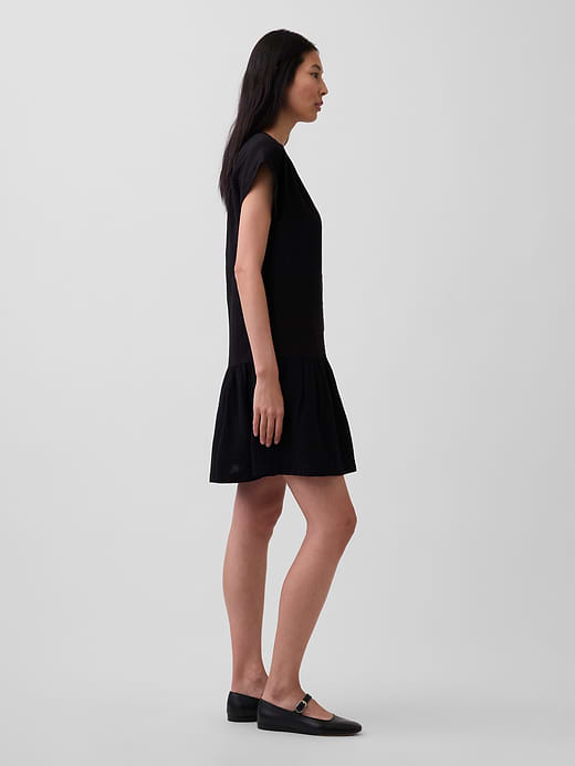 Gap Cotton Gauze Drop-Waist Shirtdress — photo 4