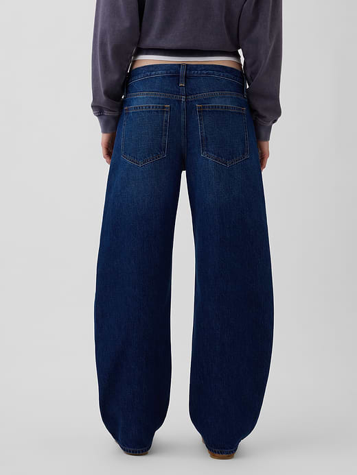 Gap Low Rise Barrel Jeans — photo 5
