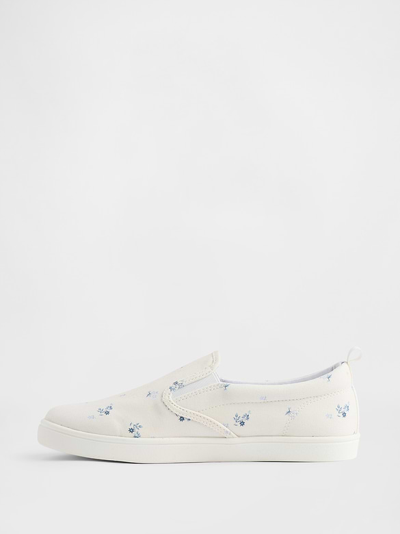 Gap Kids Floral Slip-On Sneakers — photo 5