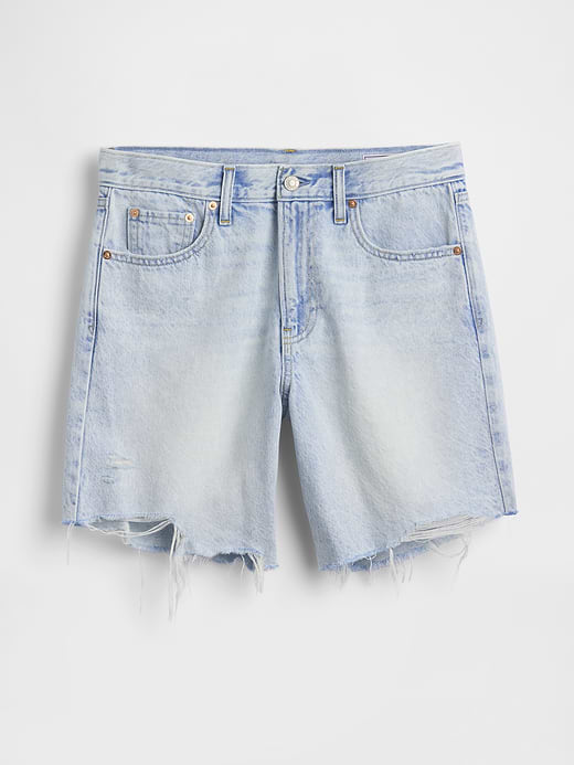 Gap 8" Mid Rise UltraSoft Loose Bermuda Shorts — photo 7
