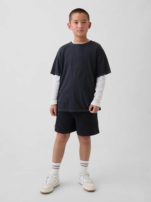 Gap Kids 5" VintageSoft Sweat Shorts — photo 1