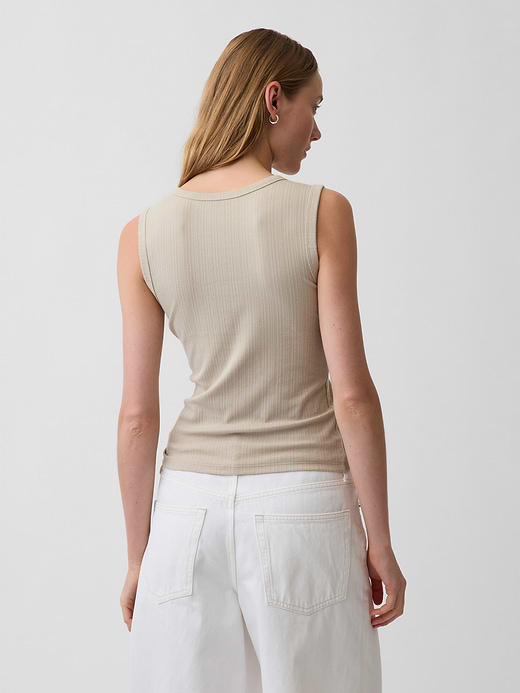 Gap Variegated Rib Tank Top — photo 4