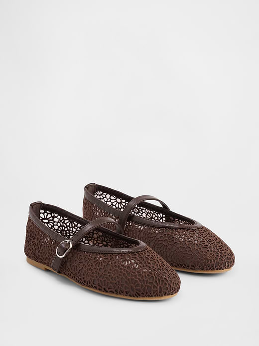 Gap Kids Crochet Mary Jane Flats — photo 3