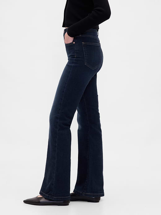 Gap High Rise '70s Flare Jeans — photo 4