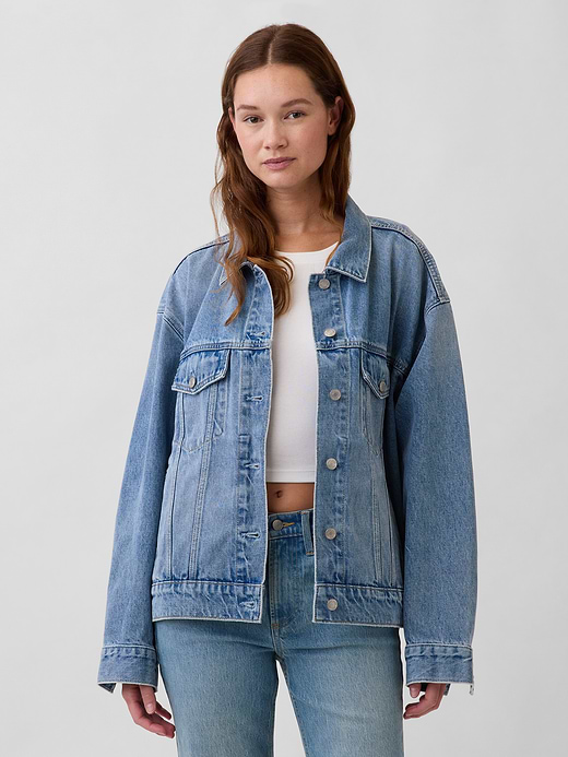 Gap Oversized Icon Denim Jacket — photo 1