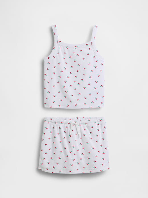 Gap Kids Towel Terry Skort Outfit Set — photo 3