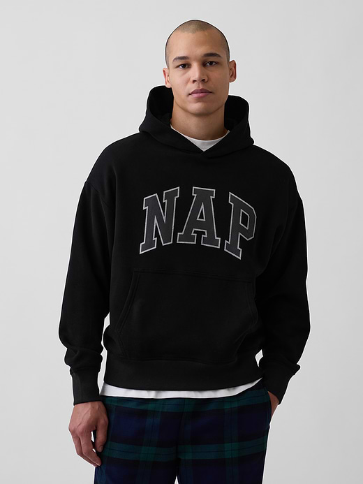 Gap Adult VintageSoft NAP Logo Hoodie — photo 1