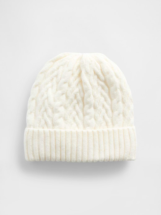 Gap CashSoft Cable-Knit Beanie — photo 4