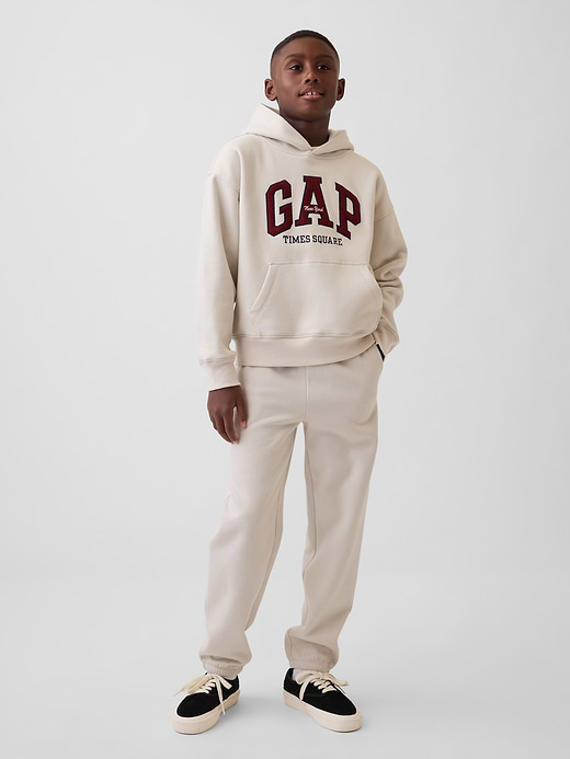 Gap Kids VintageSoft Relaxed Logo Joggers — photo 1