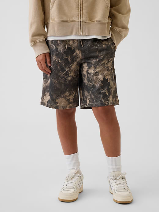 Gap Kids 8" Mesh Active Shorts — photo 4