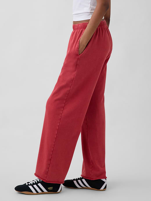 Gap Mid Rise VintageSoft Terry Loose Sweatpants — photo 4