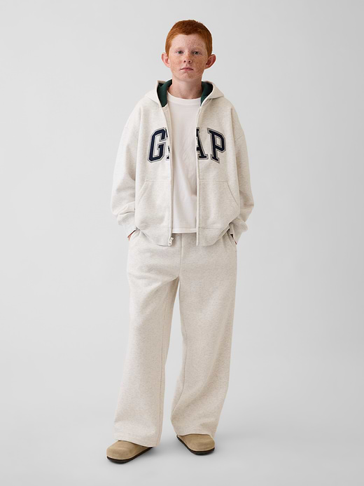 Gap Kids VintageSoft Gap Logo Hoodie — photo 6