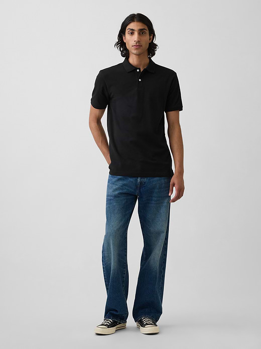 Gap Pique Polo Shirt — photo 4