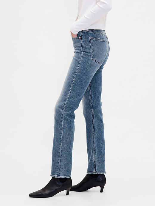 Gap High Rise ’90s Slim Straight Jeans — photo 4