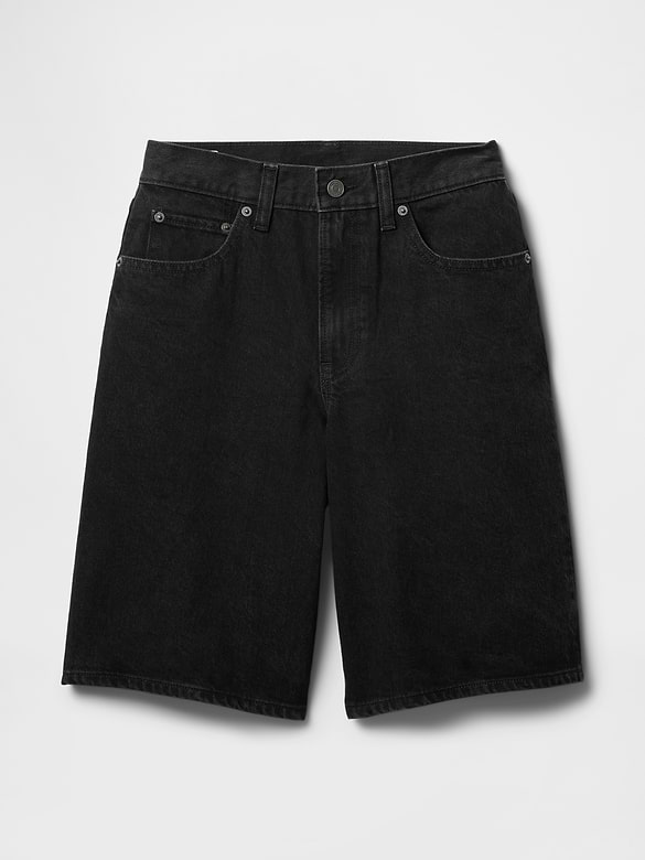 Gap 11" Mid Rise Longline Denim Shorts — photo 8