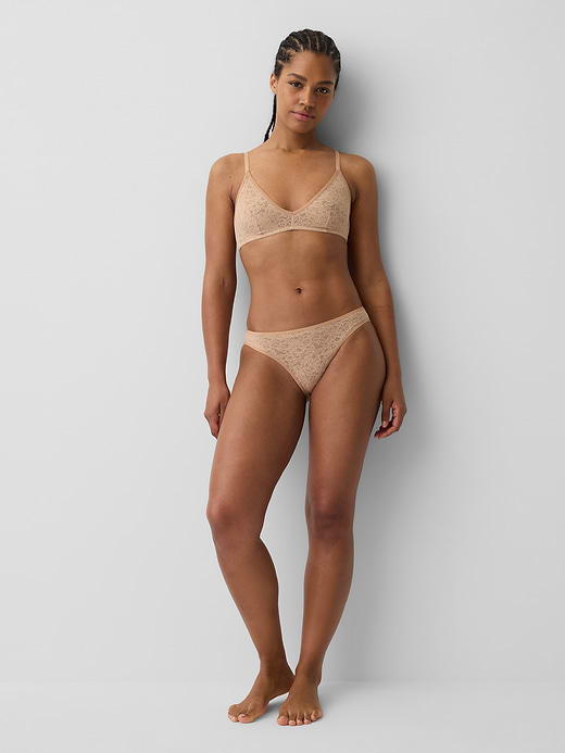 Gap Softest Lace Plunge Bralette — photo 5