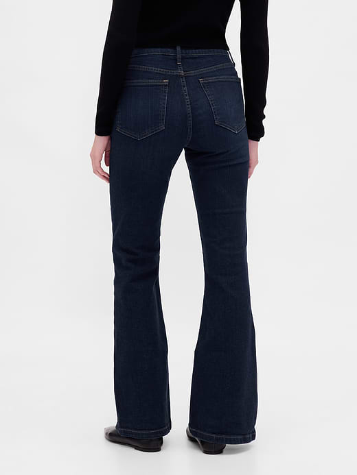 Gap High Rise '70s Flare Jeans — photo 5
