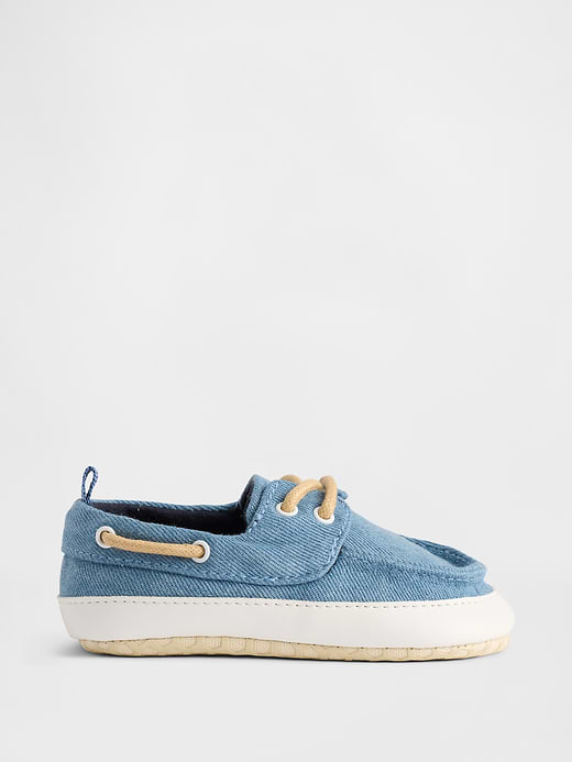 Gap Baby Denim Boat Shoes — photo 1