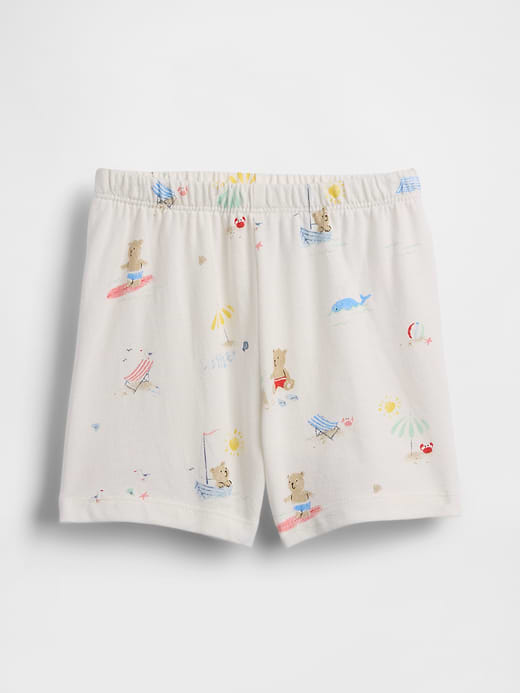 Gap Baby First Favorites TinyRib Stripe Pull-On Shorts — photo 1