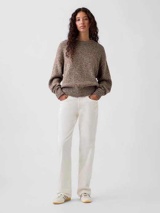 Gap Mid Rise Relaxed Straight Jeans — photo 1
