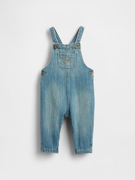 Gap Baby Denim Overalls — photo 1