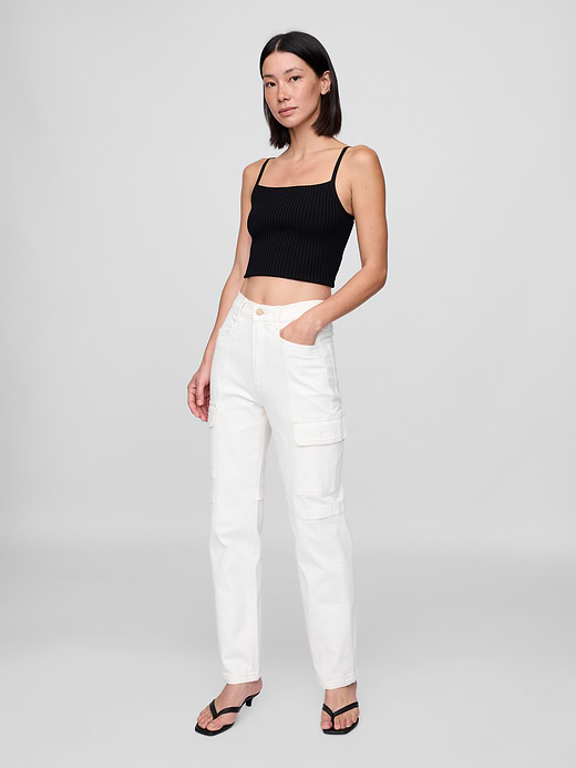 Gap Mid Rise '90s Loose Cargo Jeans — photo 1