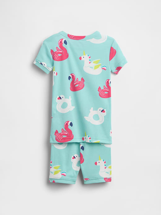 Gap Baby & Toddler Organic Brushed Cotton Seashell PJ Short Set — photo 3