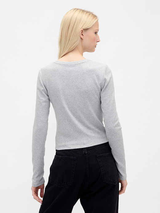 Gap Modern Crop T-Shirt — photo 4