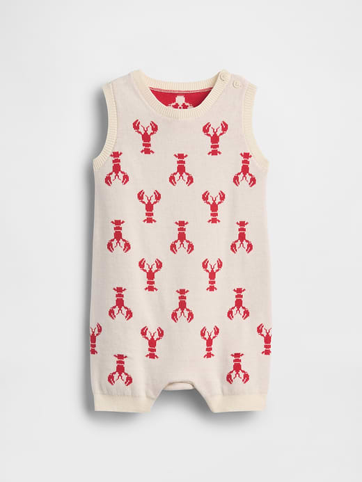 Gap Baby Lobster Sweater Shorty One-Piece — photo 1